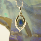 Sterling Silver Triplet Opal Pendant