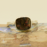 Sterling Silver Boulder Opal Ring