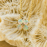 14ct Yellow Gold Solid Opal Pendant