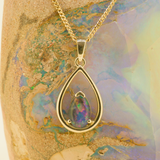 9ct Yellow Gold Triplet Pendant