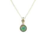 Sterling Silver Triplet Opal Pendant