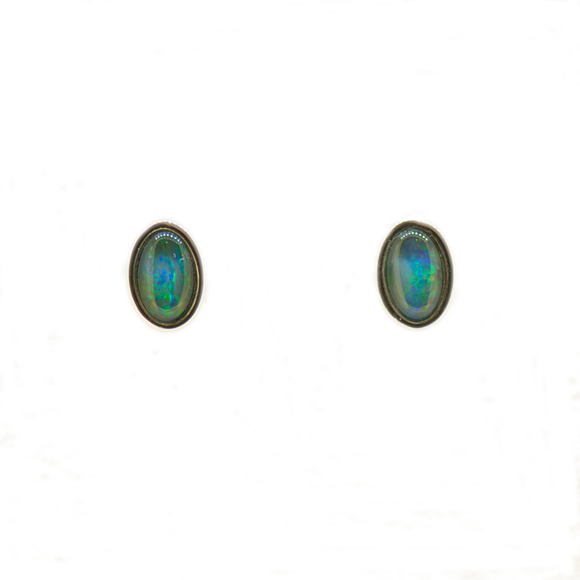 Sterling Silver Triplet Earrings