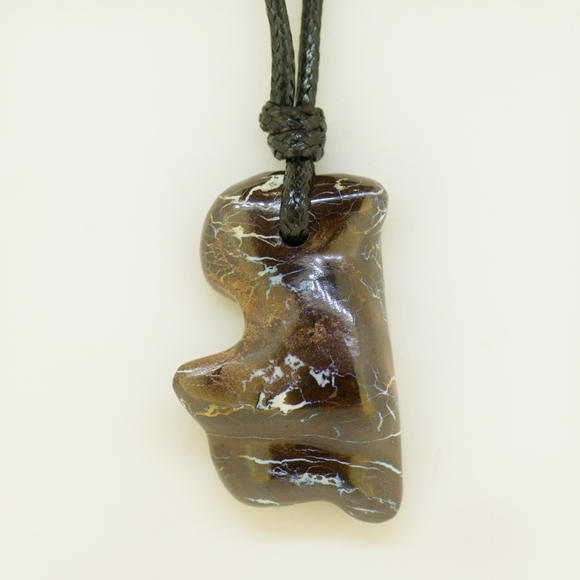 Queensland Boulder Opal On Cord