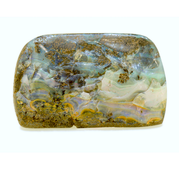 Polished Boulder Opal Specimen