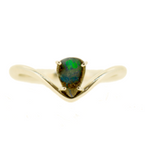 Sterling Silver Boulder Opal Ring