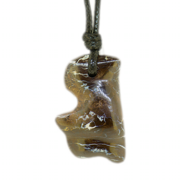 Queensland Boulder Opal On Cord