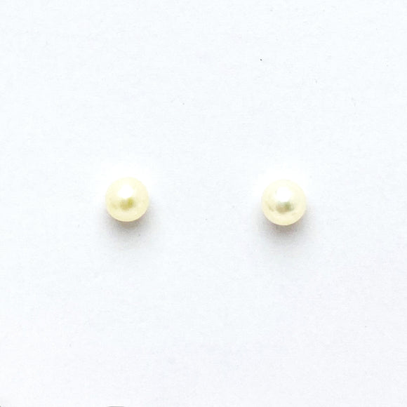 Sterling Silver Fresh Water Pearl Earrings